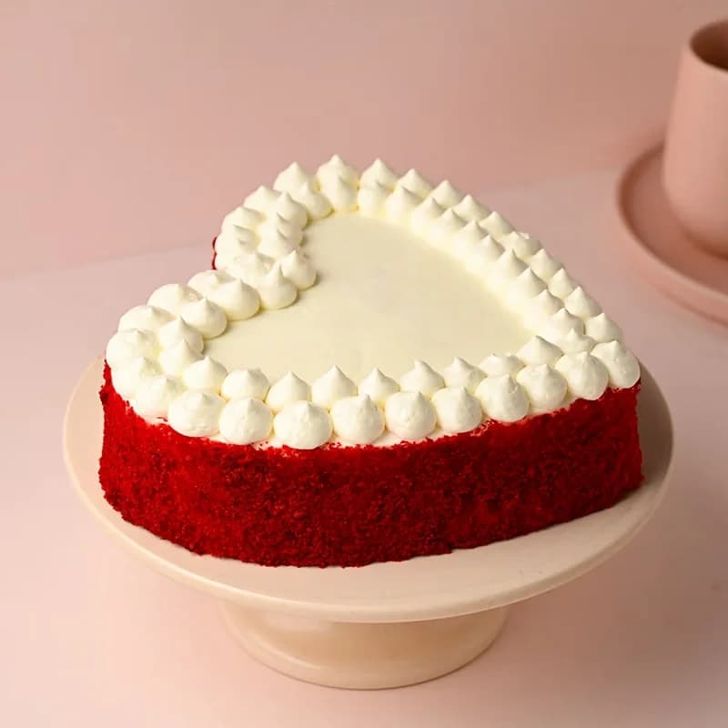 Eggless Red Velvet Love Cake Delice — view 3 of 3