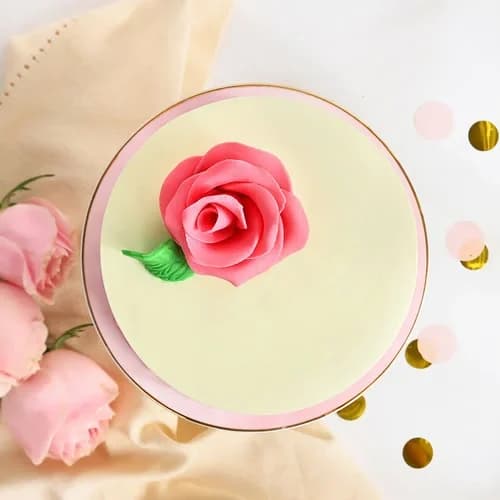 Blush Rose Mini Cake Sweet — view 2 of 3
