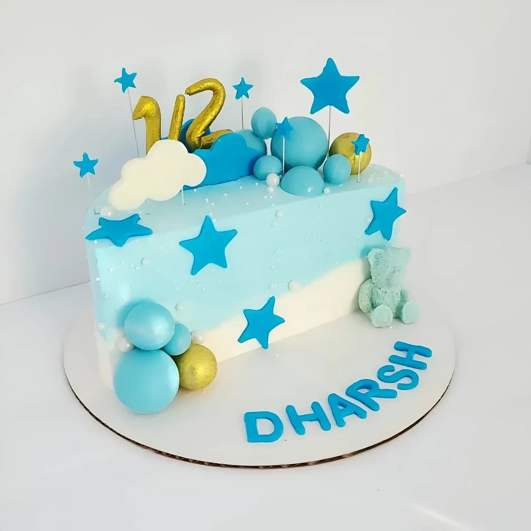 Half Birthday Cake for Baby Boy Dream — view 1 of 1