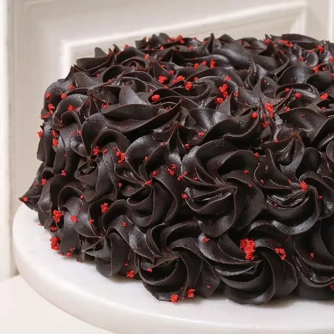 Truffle Coated Red Velvet Cake Delice — view 2 of 3