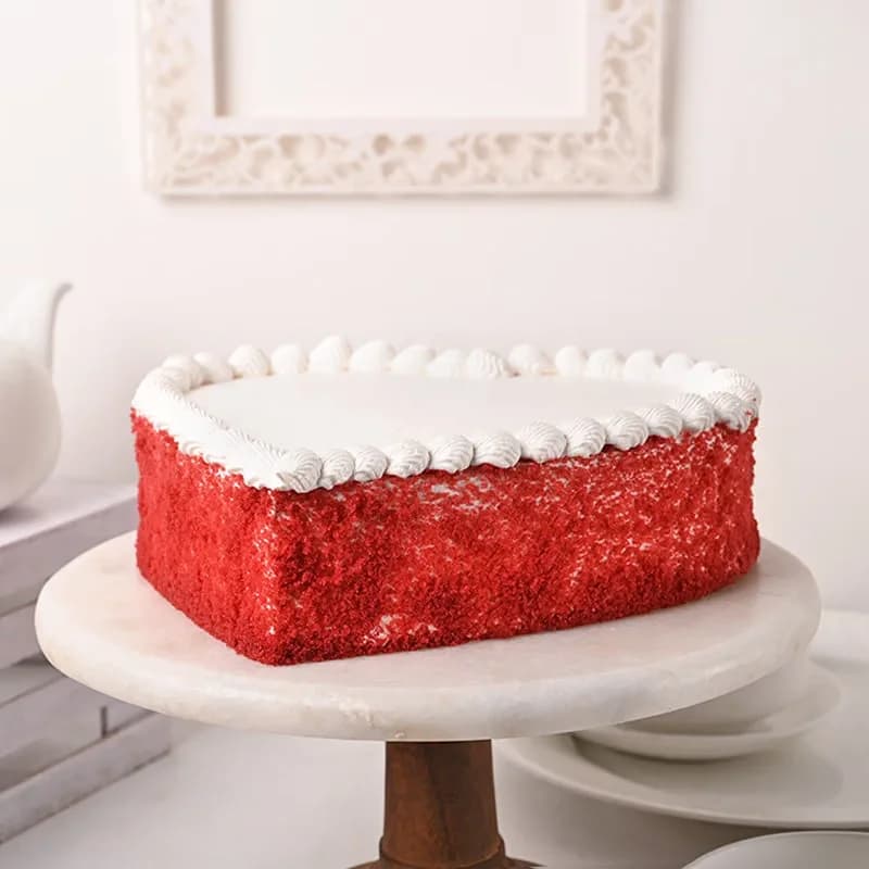 Heart Shaped Red Velvet Cake Delice — view 3 of 3