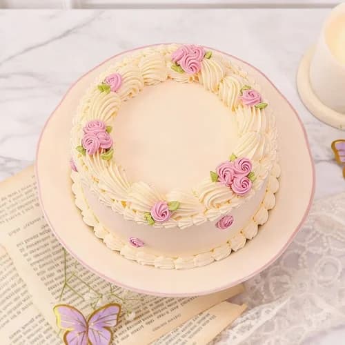 Pineapple Blossom Floral Cake Delice — view 2 of 3