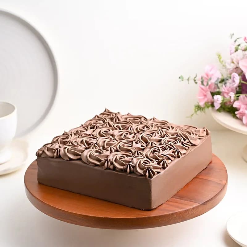 Decadent Chocolate Cake With Birthday Topper Delice — view 2 of 4