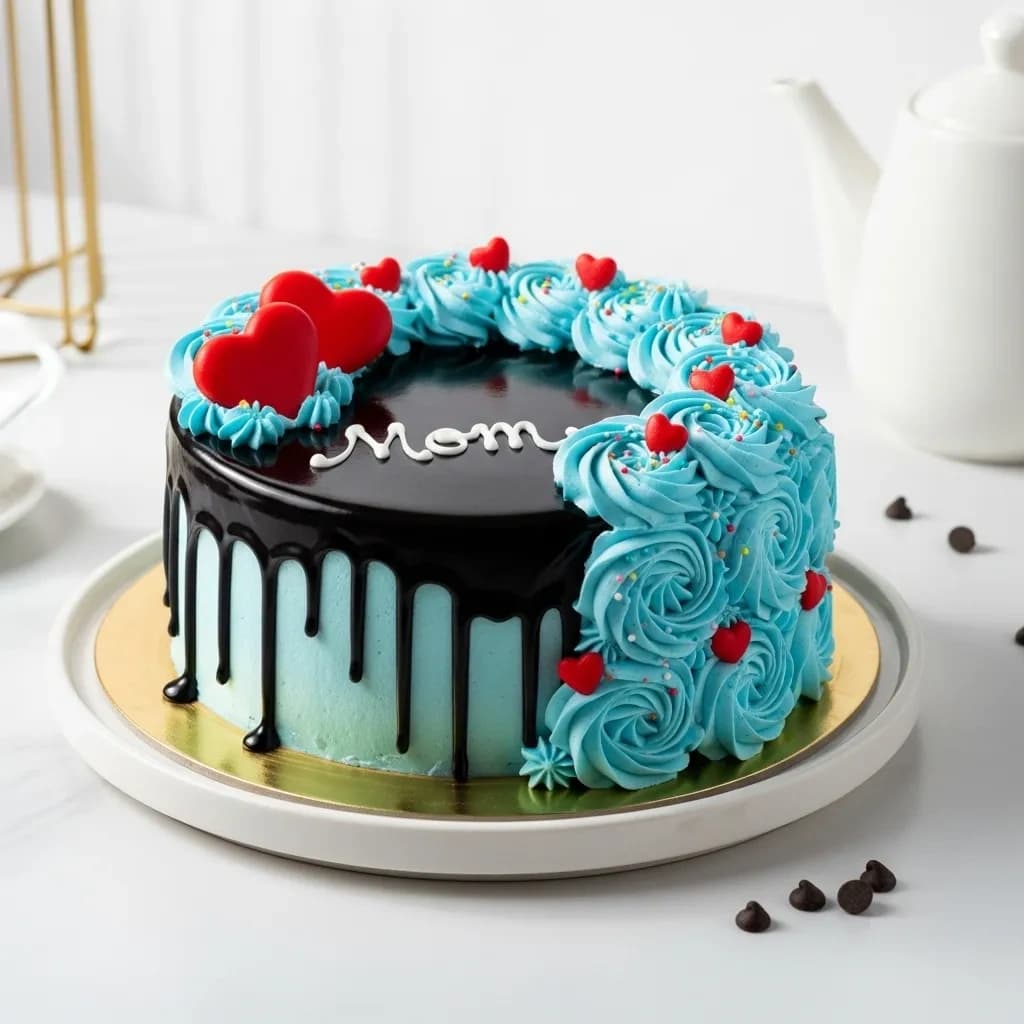 Blue Roses Chocolate Cake Magic — view 1 of 2
