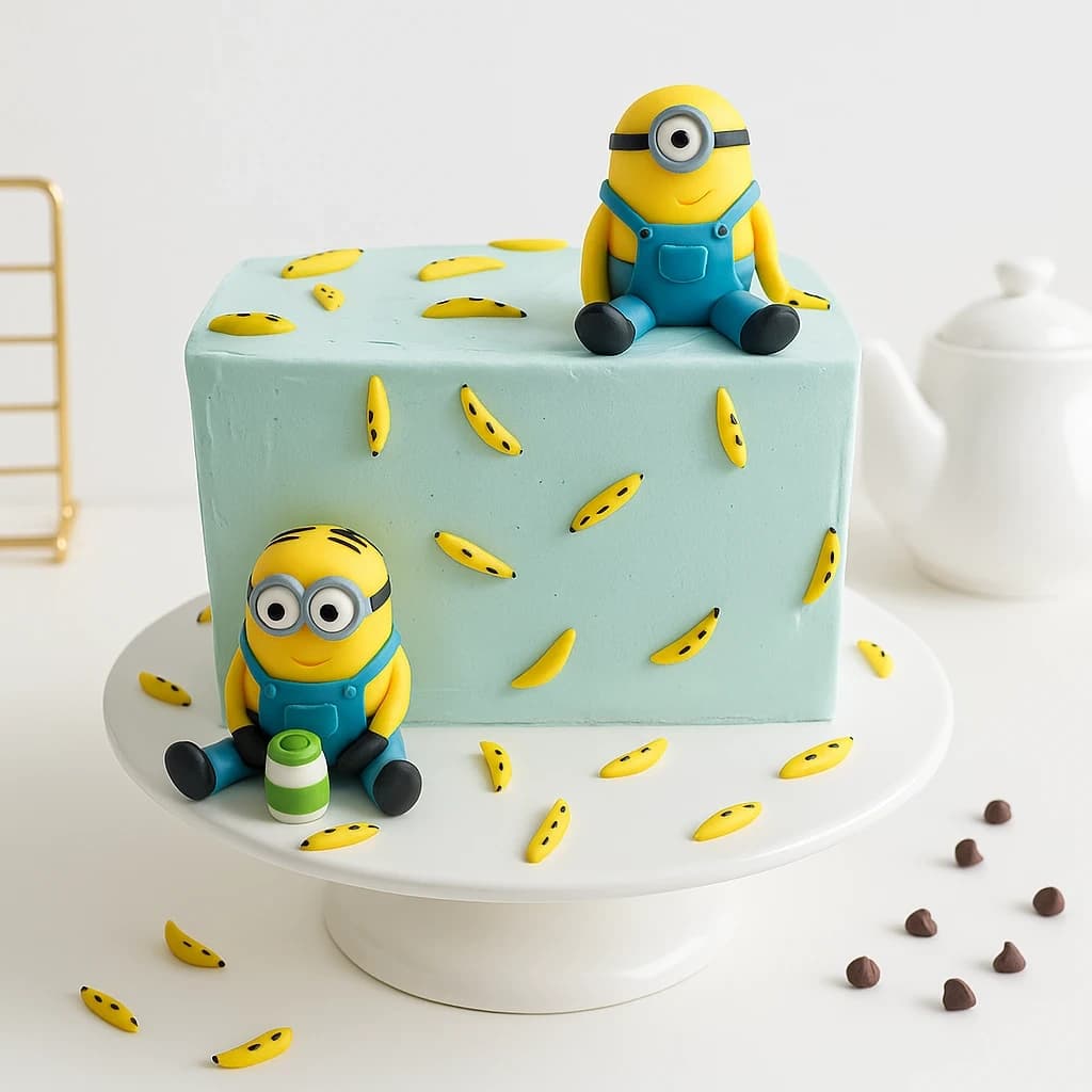 Minion Theme Half Cake Bliss — view 1 of 3