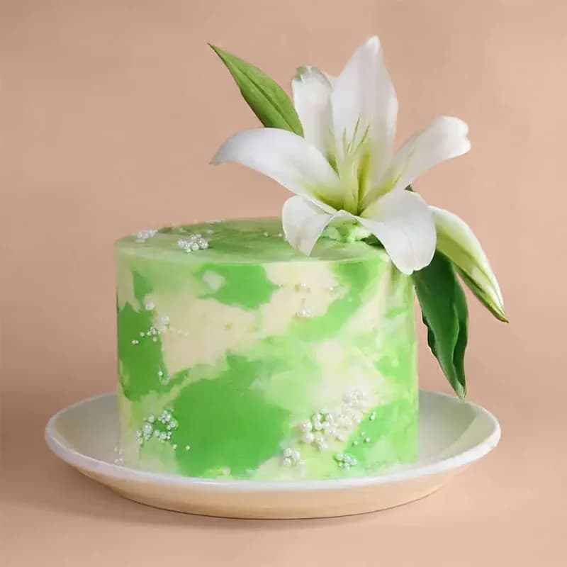 Pearls N Lily Elegance Cake Delice — view 2 of 3