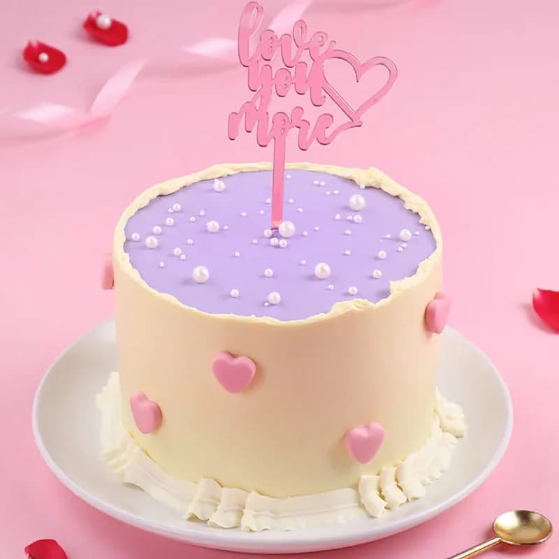 Sweetest Love Reveal Cake Delice — view 1 of 3