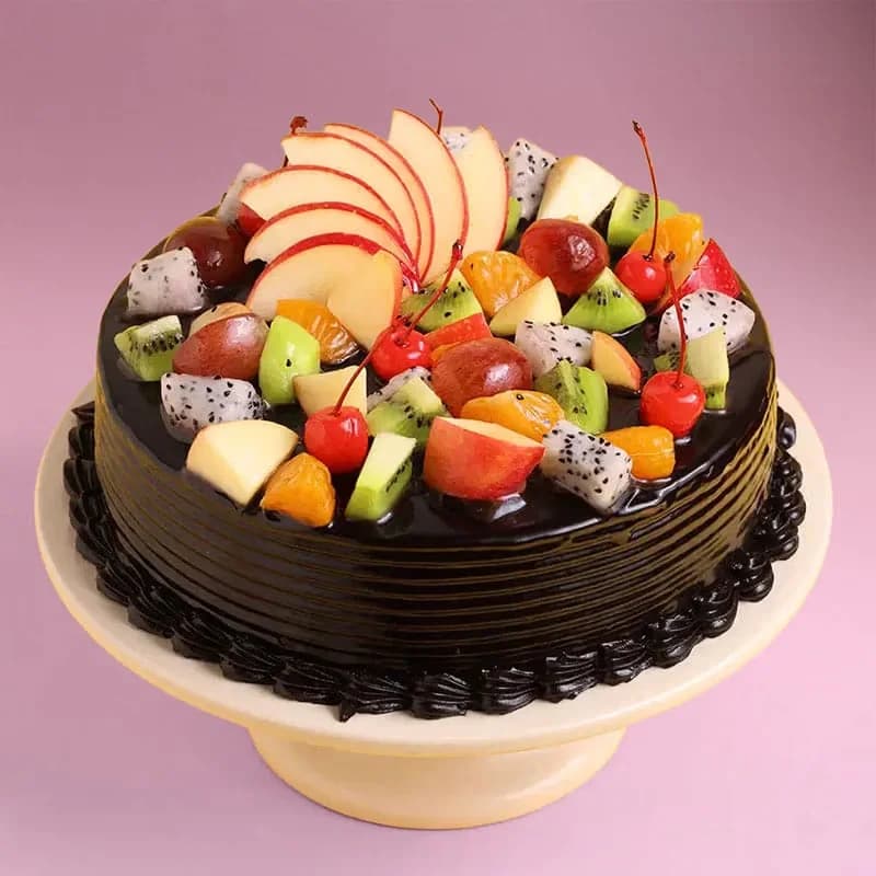 Choco Truffle Fruit Cake Delice — view 3 of 4