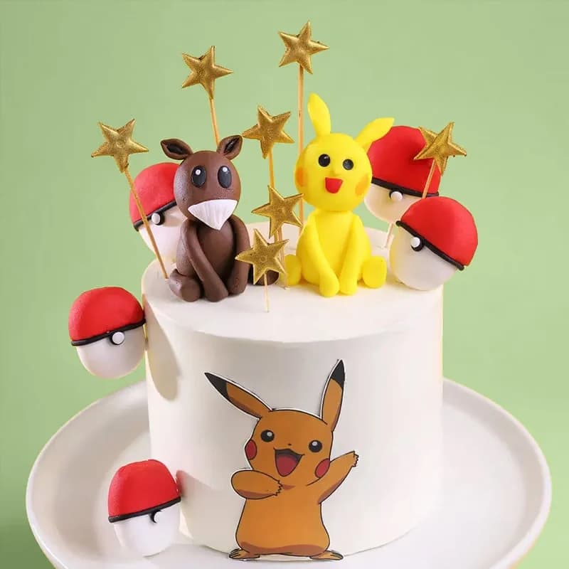 Pikachu Pokemon Themed Cake Sweet — view 2 of 3