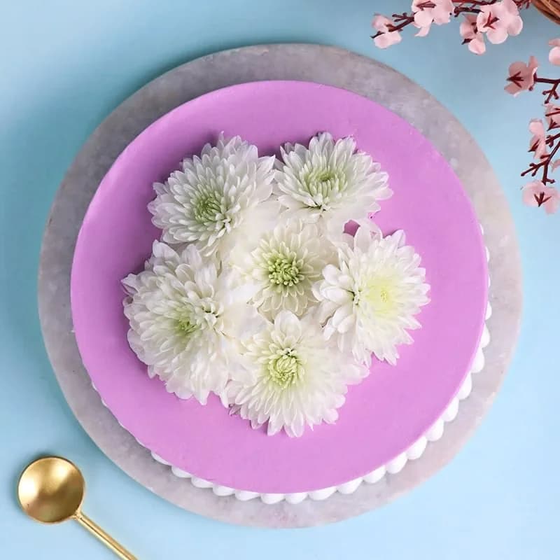 Purple Serenity Butterscotch Cake Delice — view 1 of 3