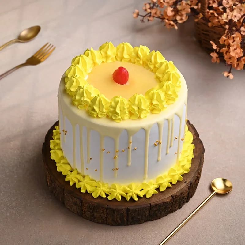 Tall Pineapple Bliss Cake Delice — view 1 of 3