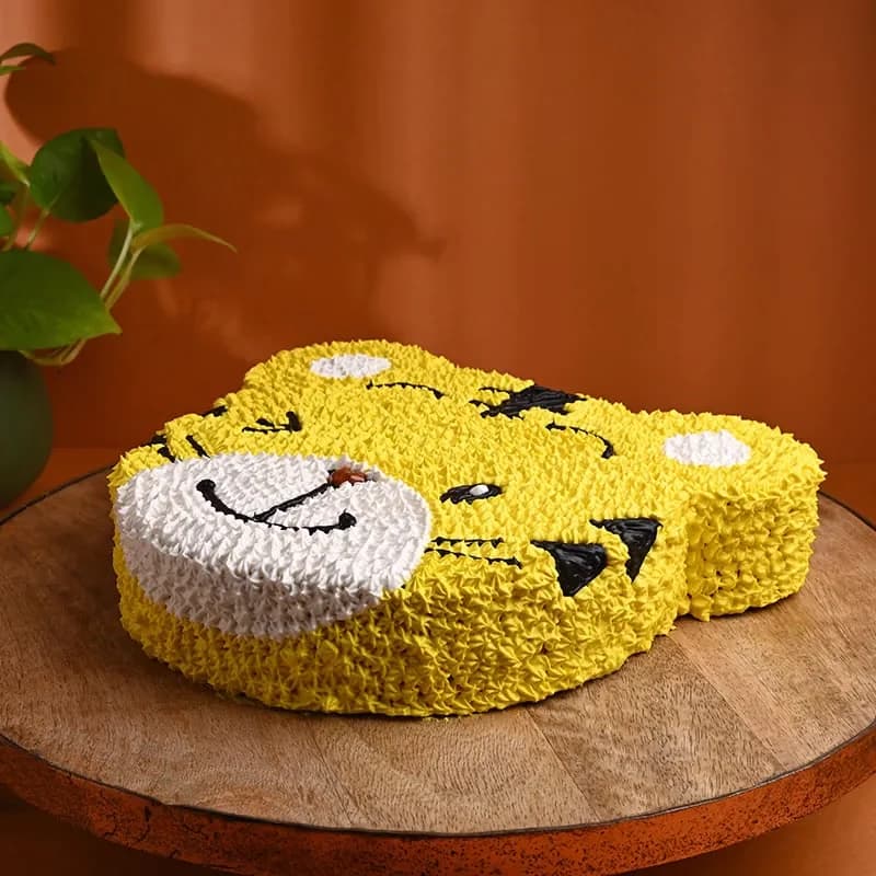 Creamy Delight Tiger Designer Cake Sweet — view 2 of 5