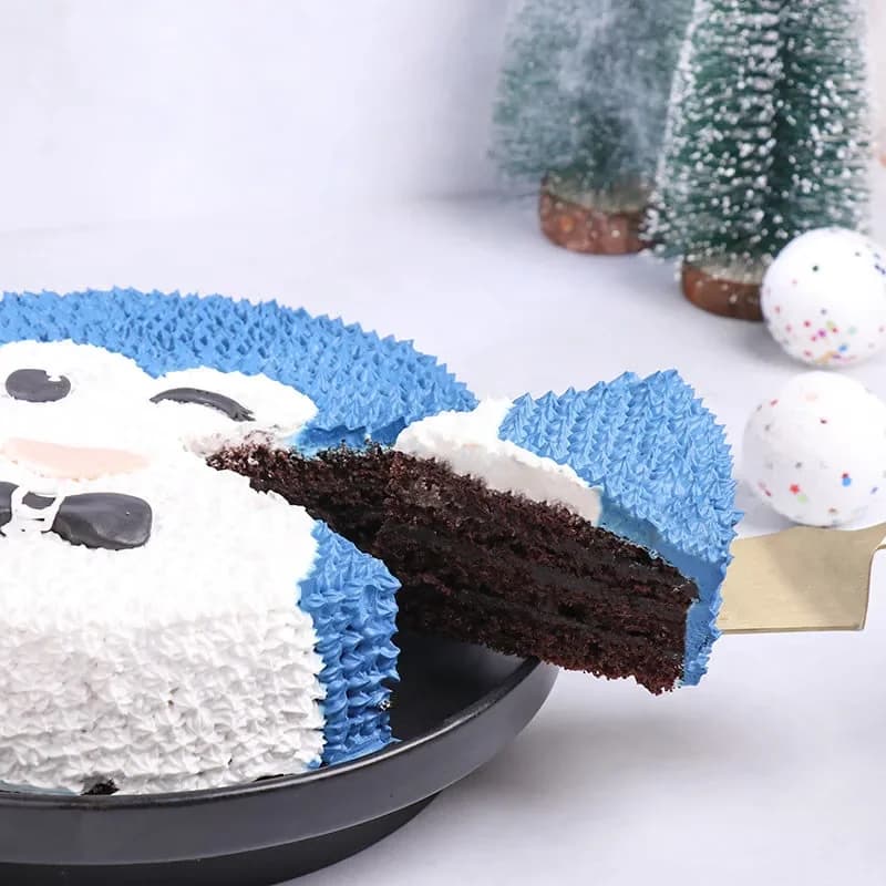Penguin Themed Designer Cake Sweet — view 5 of 5