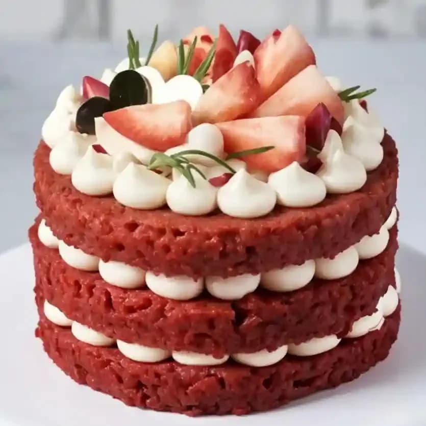 Strawberry Bento Cake Delice — view 2 of 2