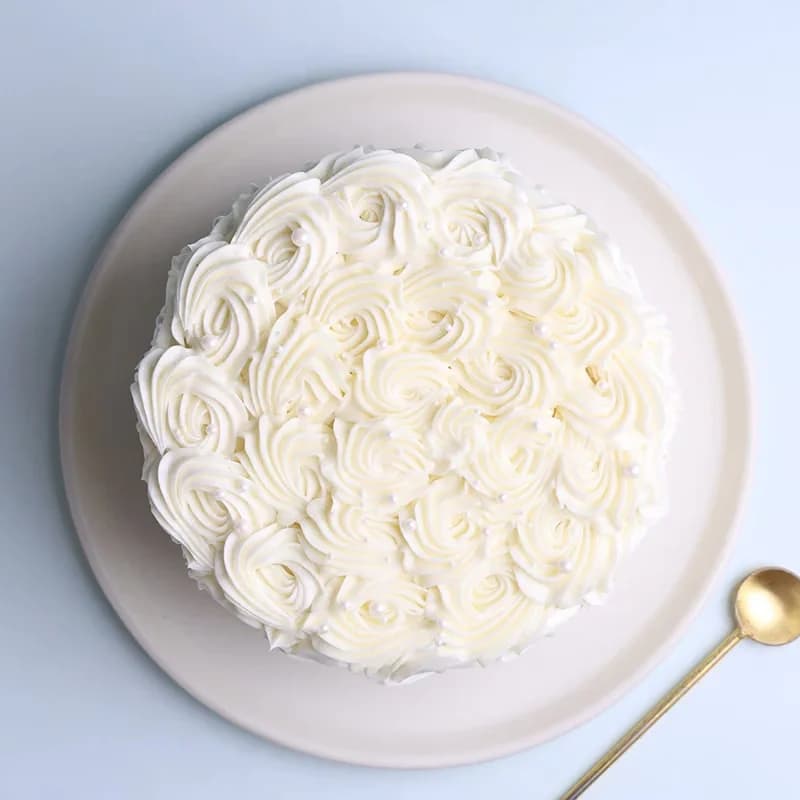 Beautiful Floral Blackforest Pearl Cake Delice — view 2 of 3