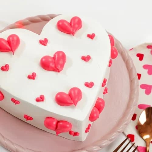 Heartfelt Cream Cake Sweet — view 2 of 3