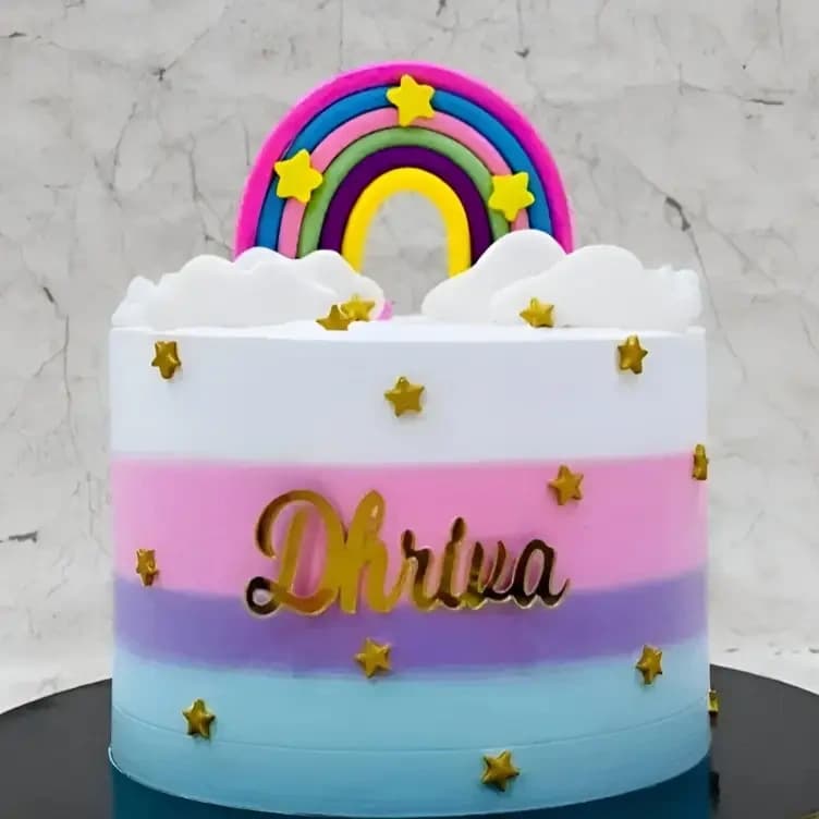 Colourful Rainbow Cake Charm — view 2 of 2