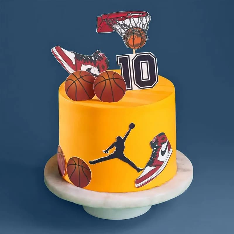 Jordan Basketball Theme Cake Delice — view 3 of 3