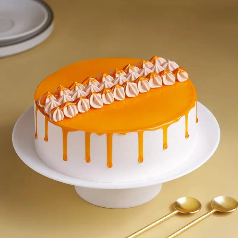Caramel Drip Butterscotch Cake Delice — view 2 of 3