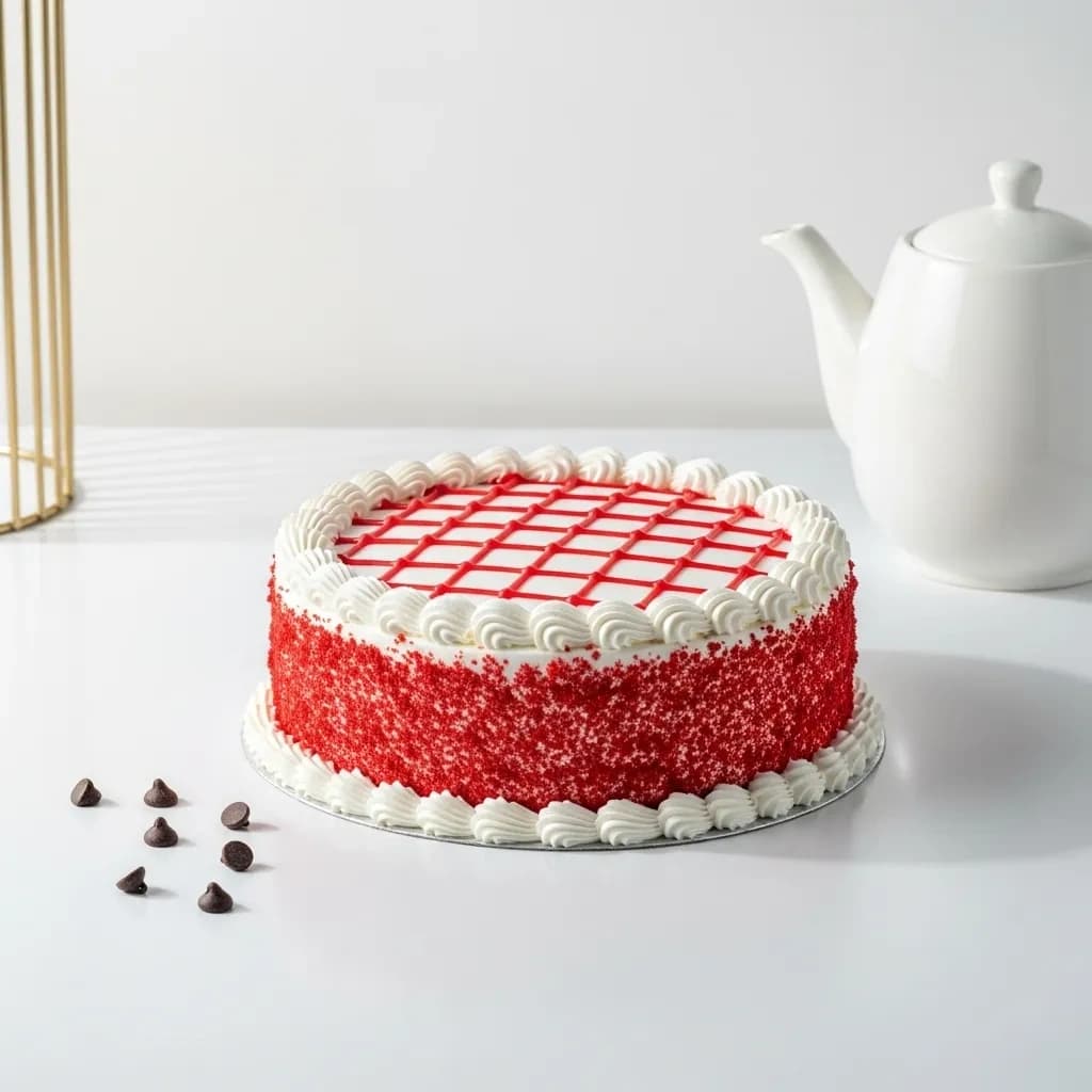 Red Velvet Cream Fresh Cake — view 2 of 2