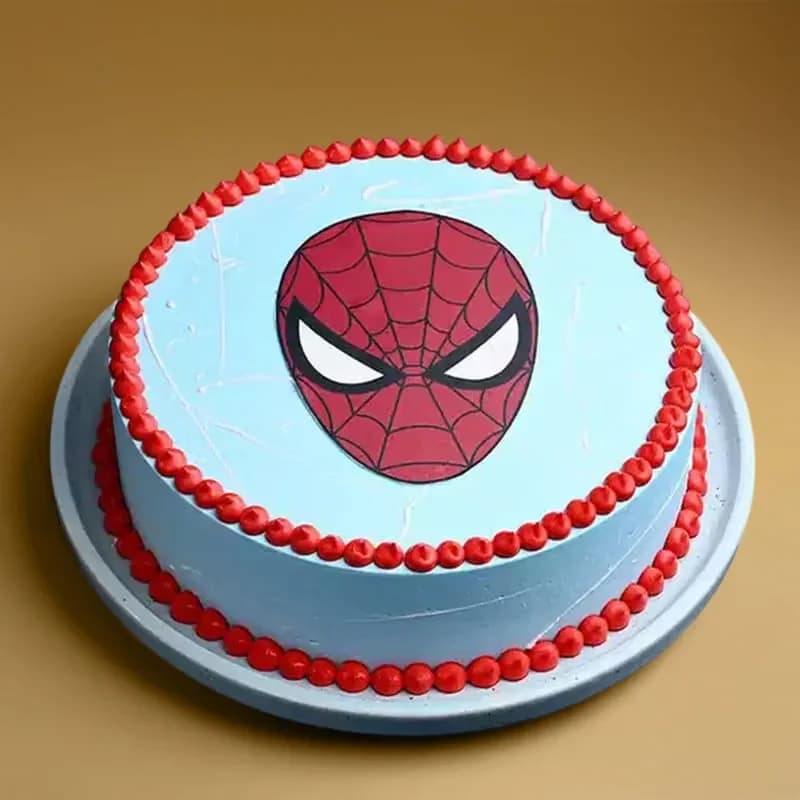 Spiderman Mask Cake Delice — view 1 of 3