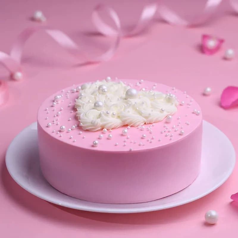 Elegant Heart Embrace Cake Delice — view 2 of 3