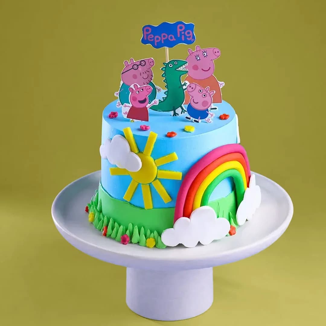 Peppa Pig Rainbow Fun Cake Delice — view 2 of 3