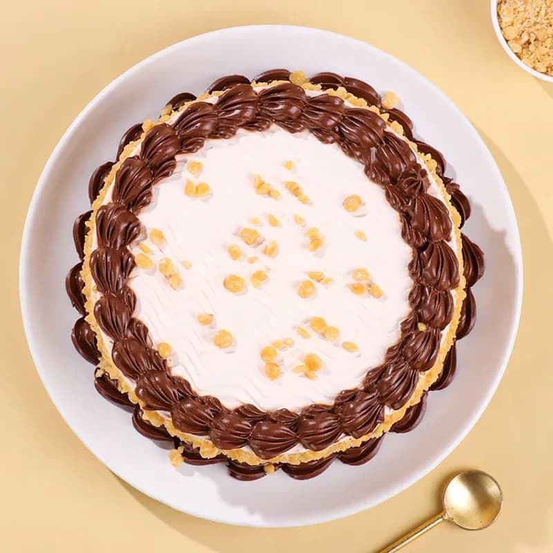 Nutty Butterscotch Anniversary Cake Delice — view 2 of 3