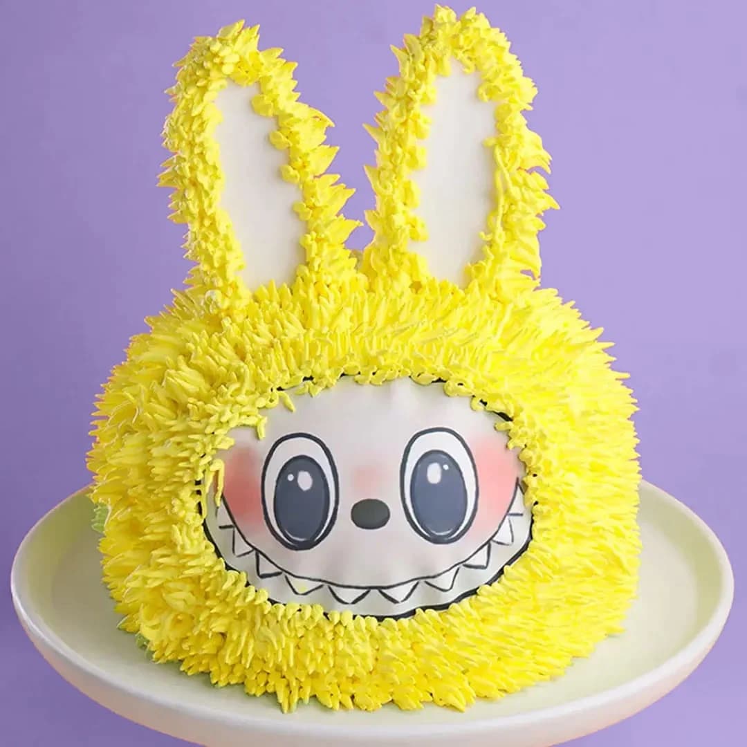 Fuzzy Labubu Cake Sweet — view 2 of 3