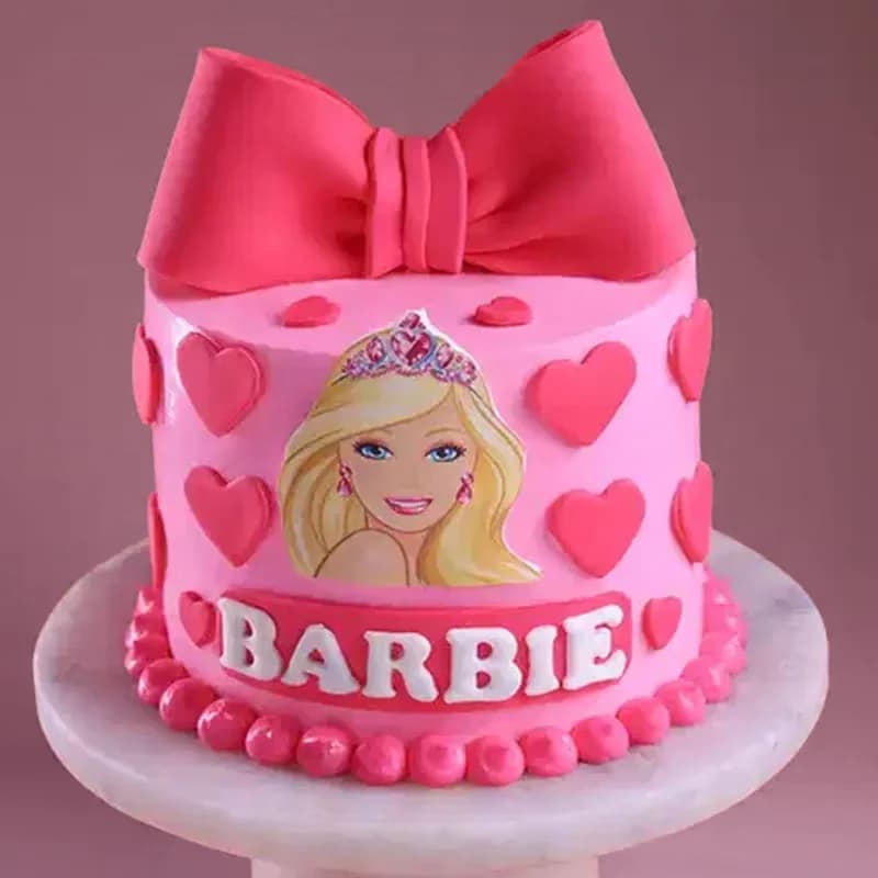 Princess Barbie Bow Cake Delice — view 2 of 3
