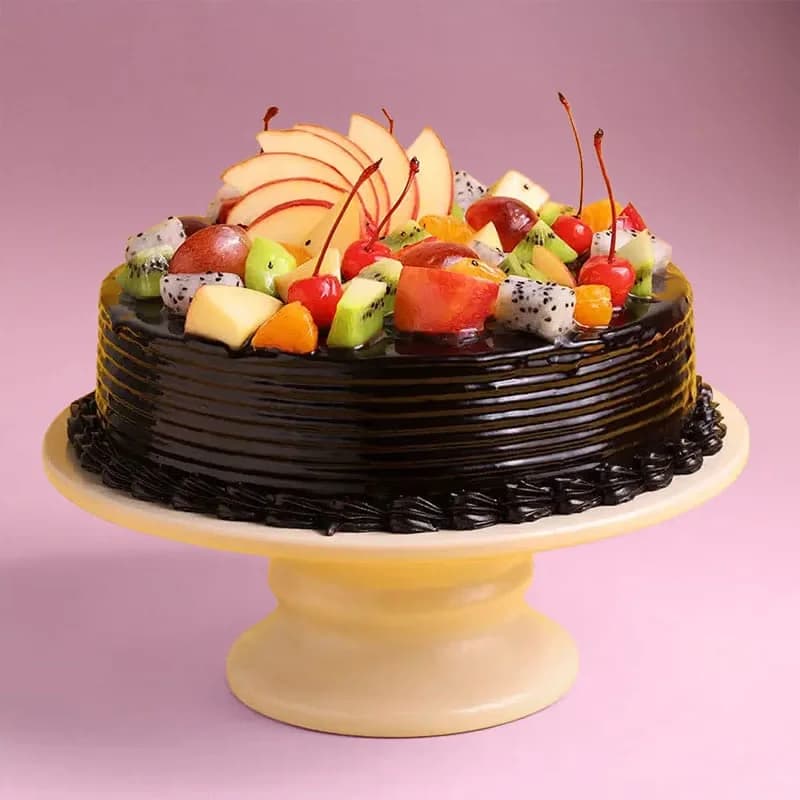 Choco Truffle Fruit Cake Delice — view 4 of 4