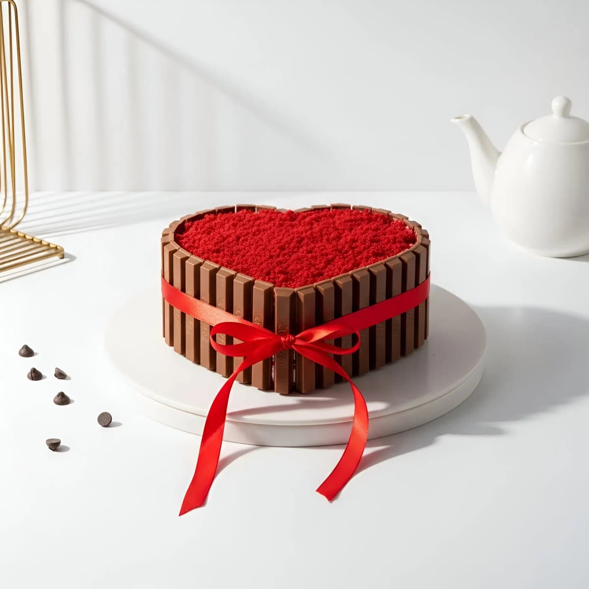 Red Velvet Kitkat Sweet Cake — view 2 of 2