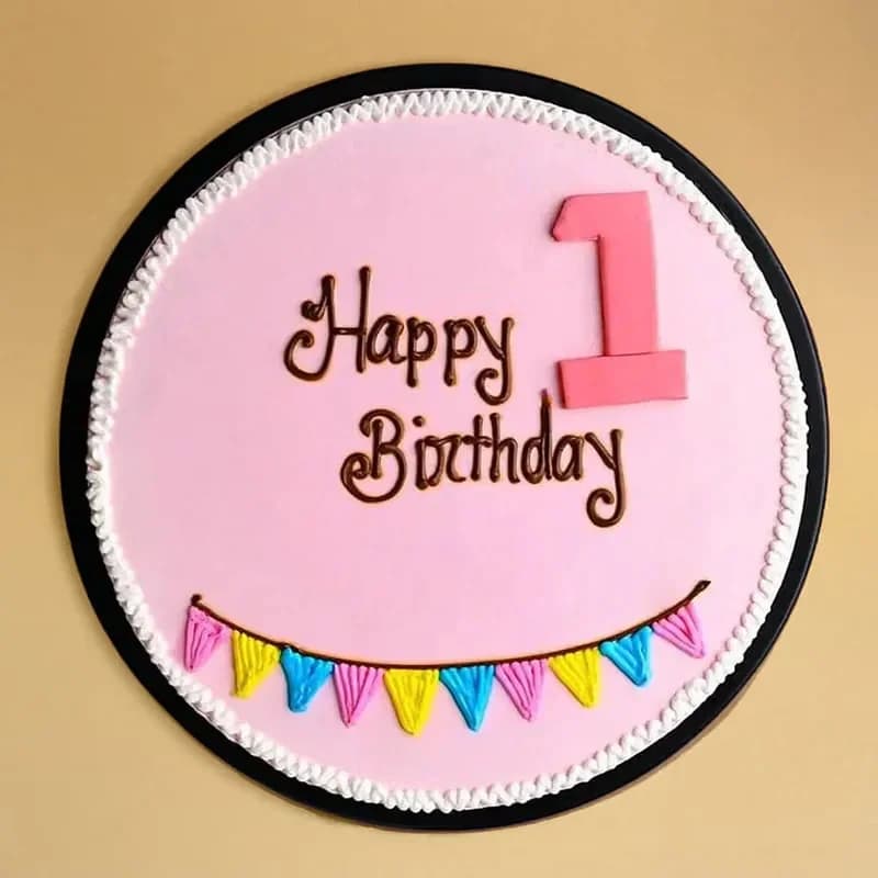Blush N Buntings Birthday Cake Delice — view 3 of 3