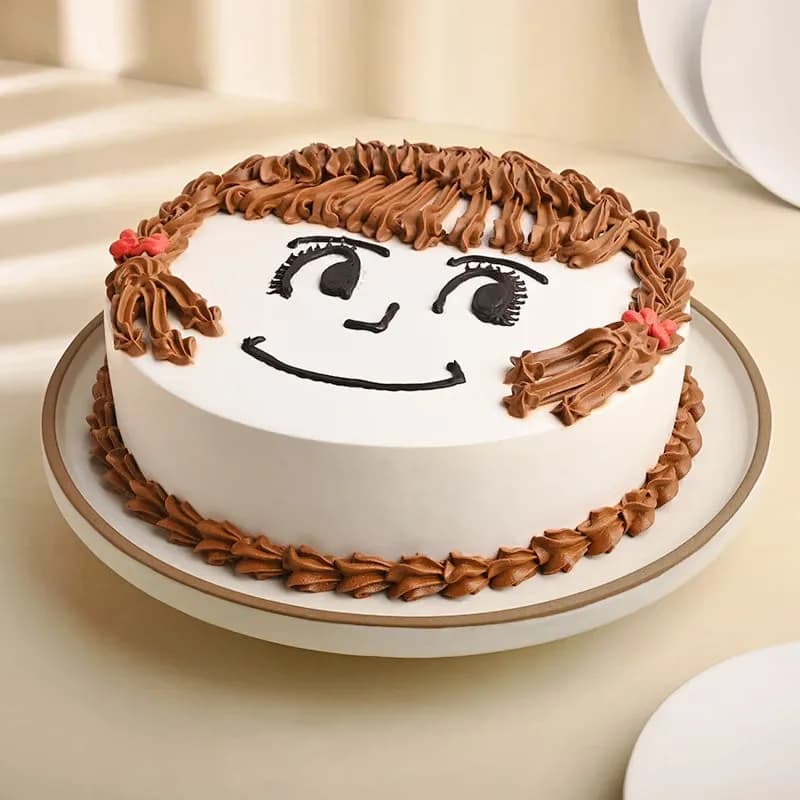 Happy Girl Choco Cream Cake Delice — view 1 of 3