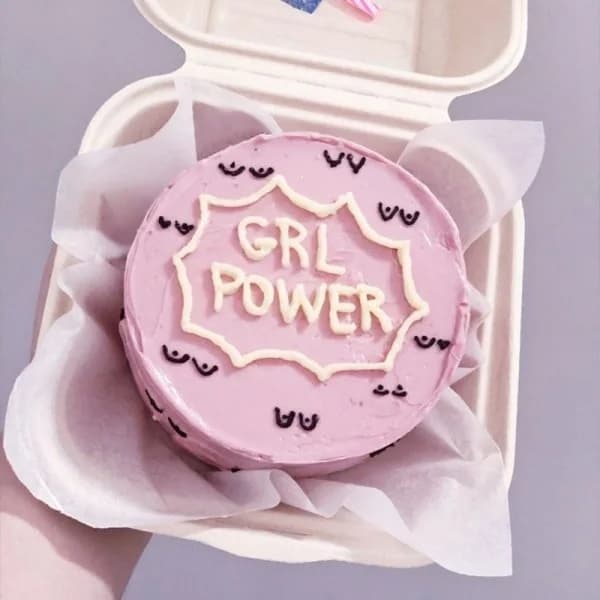 Girl Power Bento Cake Sweet — view 1 of 1