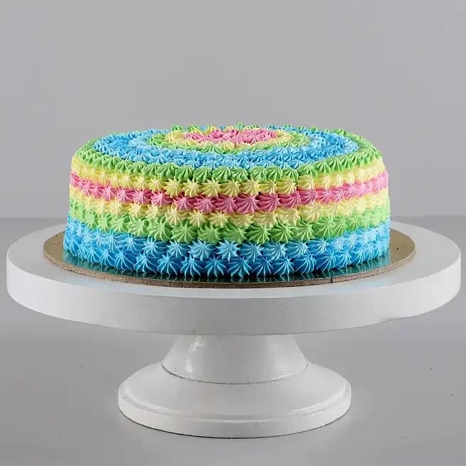 Colourful Truffle Cake Sweet Half Kg — view 2 of 3