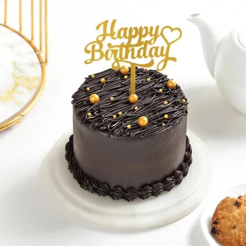Chocolate Truffle Birthday Cake Delice — view 3 of 3