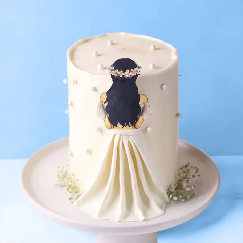 Classic Bride To Be Cake Delice — view 3 of 3