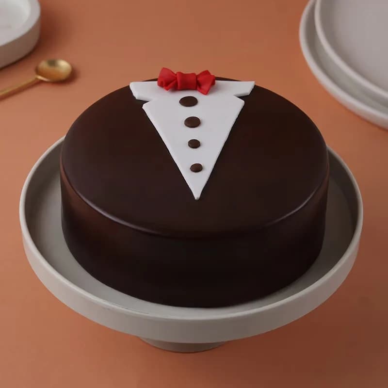 Fatherly Shirt Chocolate Cake Delice — view 1 of 2