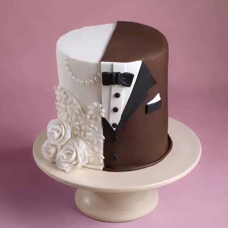 Bride N Groom Cake Delice — view 3 of 3