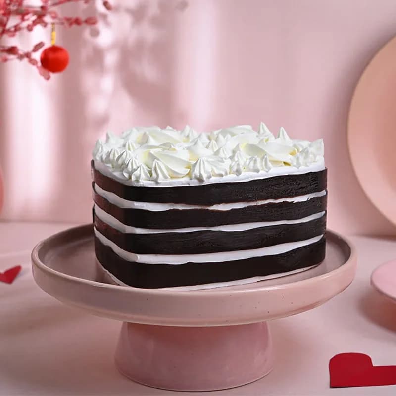 Heart Shape Chocolate Cake Delice — view 2 of 2