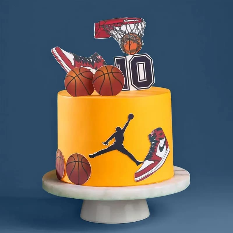 Jordan Basketball Theme Cake Delice — view 1 of 3