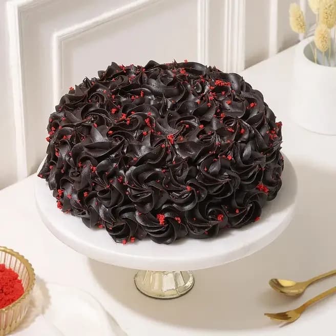 Truffle Coated Red Velvet Cake Delice — view 1 of 3