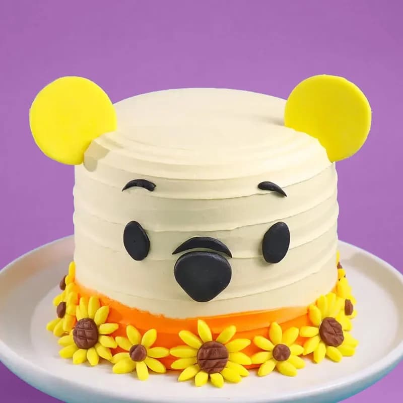 Pooh In The Sunflowers Cake Delice — view 2 of 3