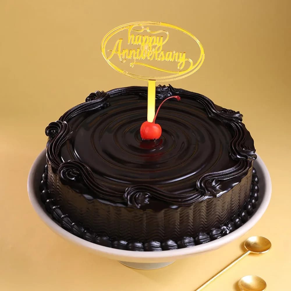 Choco Truffle Anniversary Cake Delice — view 2 of 3