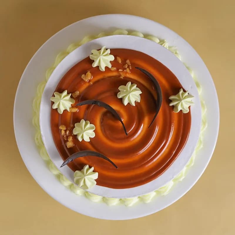 Caramel Glaze Butterscotch Cake Sweet — view 2 of 3