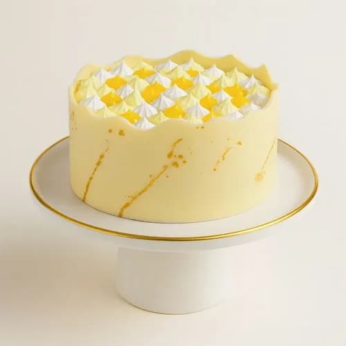 Tropical Pineapple Swirl Cream Cake Delice — view 3 of 3