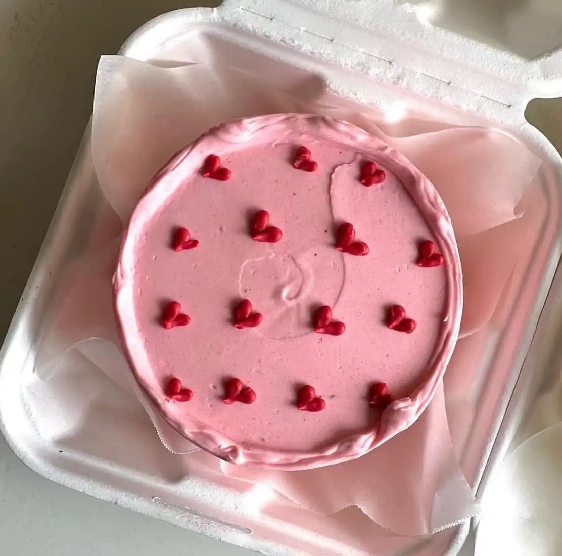 Mini Hearts Bento Cake  Royale — view 1 of 2