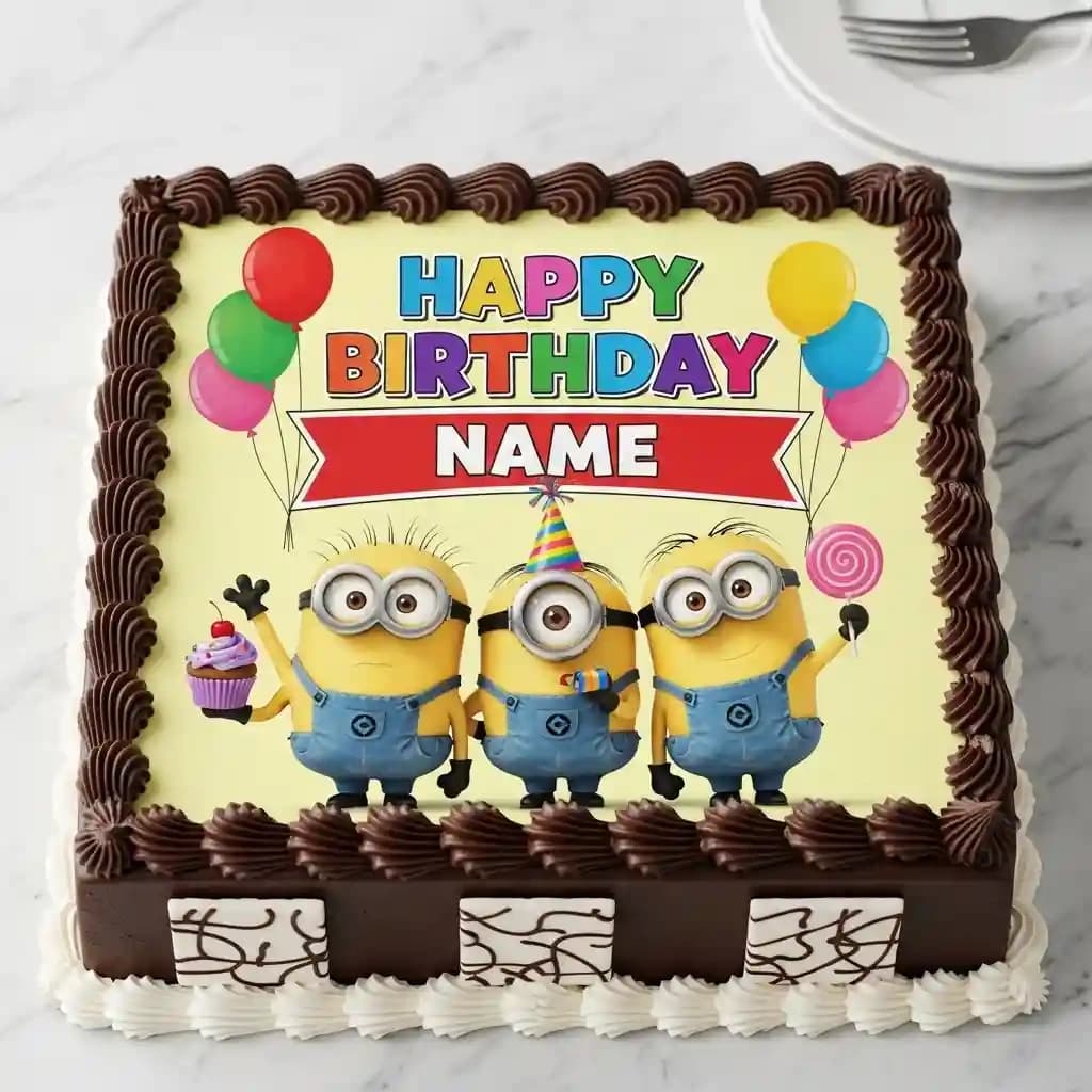 Minion Theme Chocolate Cake Rush — view 1 of 1