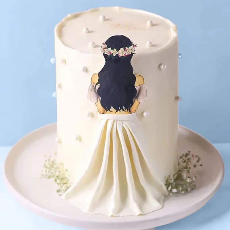 Classic Bride To Be Cake Delice — view 2 of 3